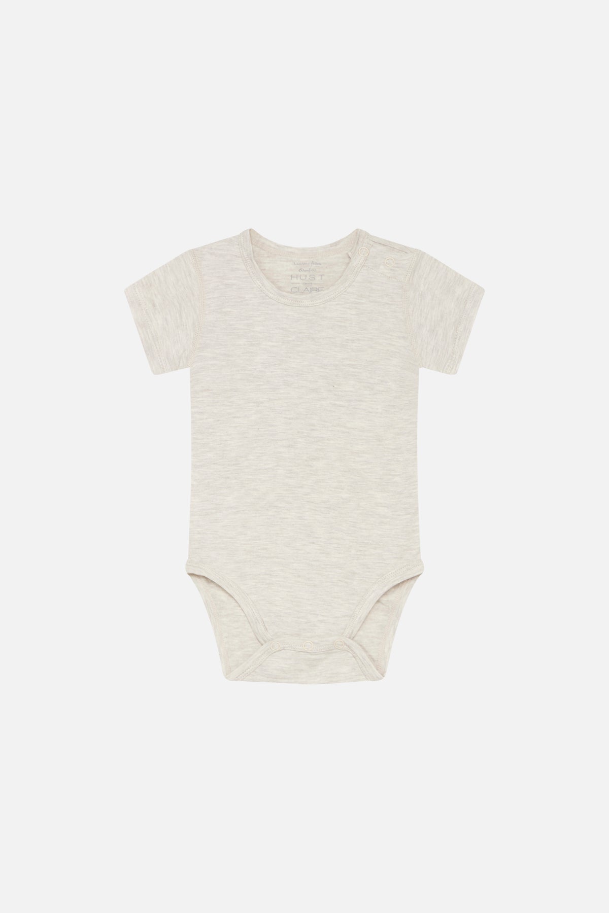 Hust&Claire Newborn Bambus Viskose Body natur melange – coucou natur