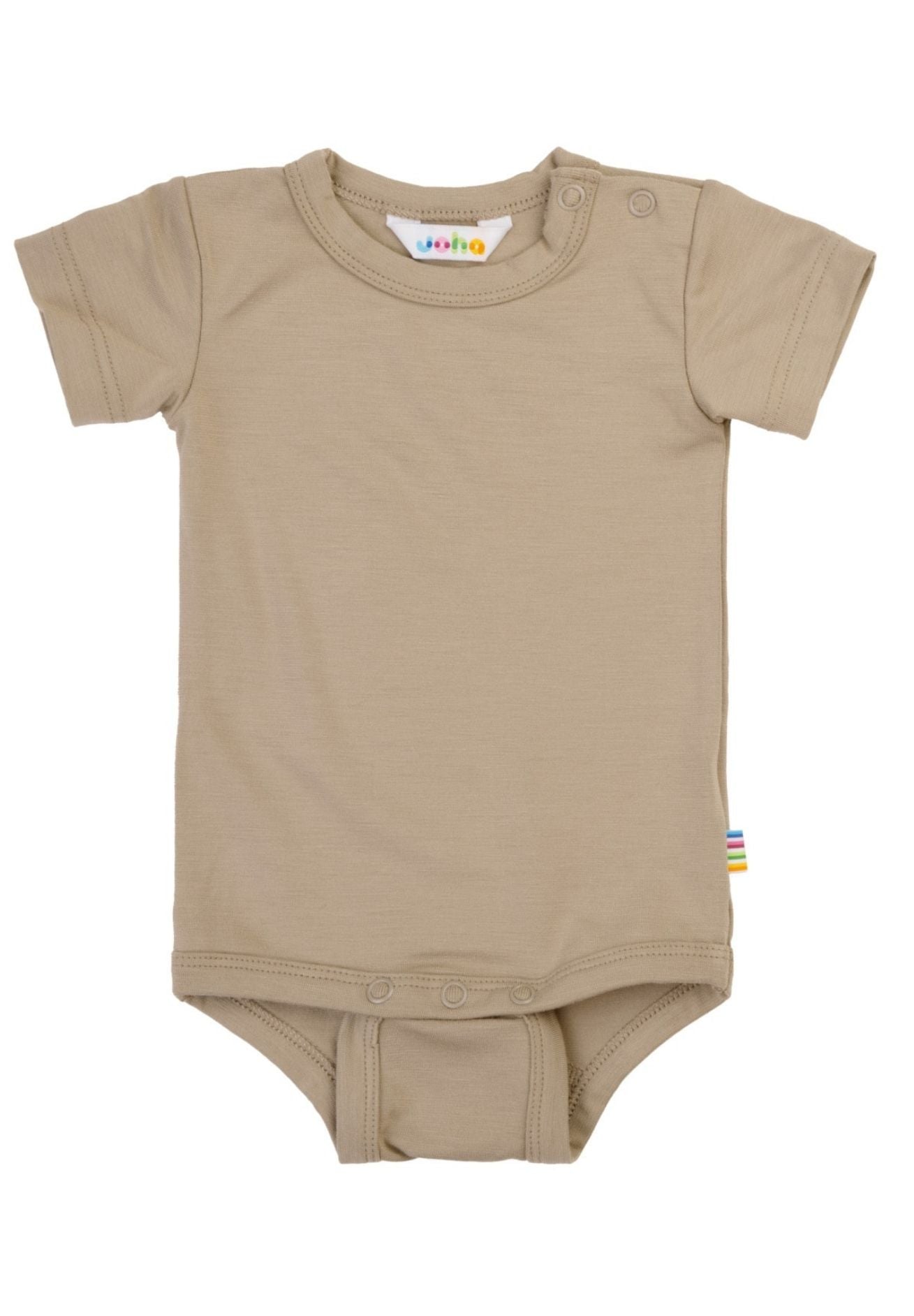Joha Bio Bambus Body kurzarm sand