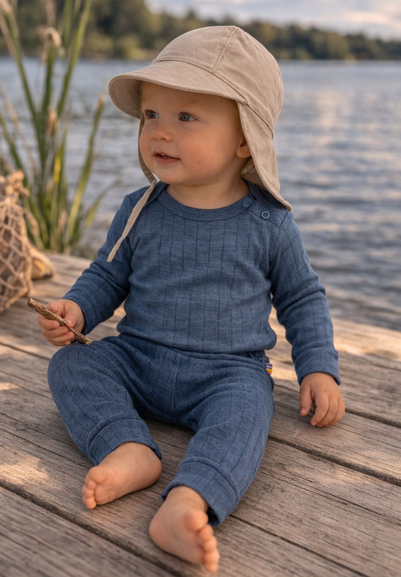 Joha Bio Bambus Sonnenhut sand – coucou natur