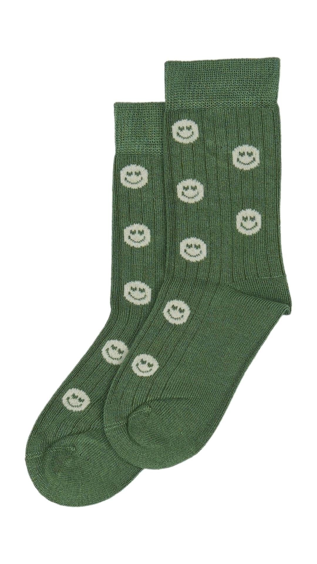 bambus socken Minipop Bambus Socken green smile – coucou natur