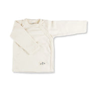 Lilano Baby Wolle Seide Wickelshirt natur