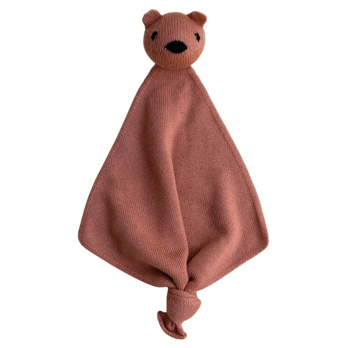 Hvid Merino Kuscheltuch Teddy Tokki verschiedene Farben