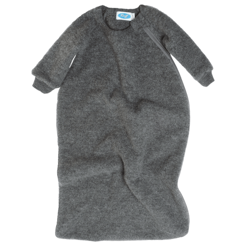 Reiff Bio Baby Schlafsack Wollfrottee grau