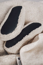 Alwero Bio Hausschuhe Erwachsene "Siberian" unisex in beige