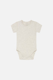 Hust&Claire Newborn Bambus Viskose Body natur melange