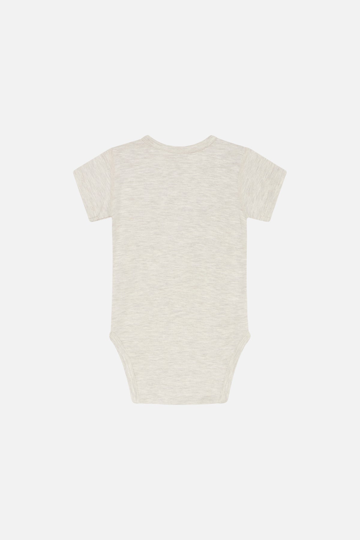 Hust&Claire Newborn Bambus Viskose Body natur melange