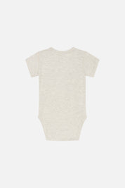 Hust&Claire Newborn Bambus Viskose Body natur melange