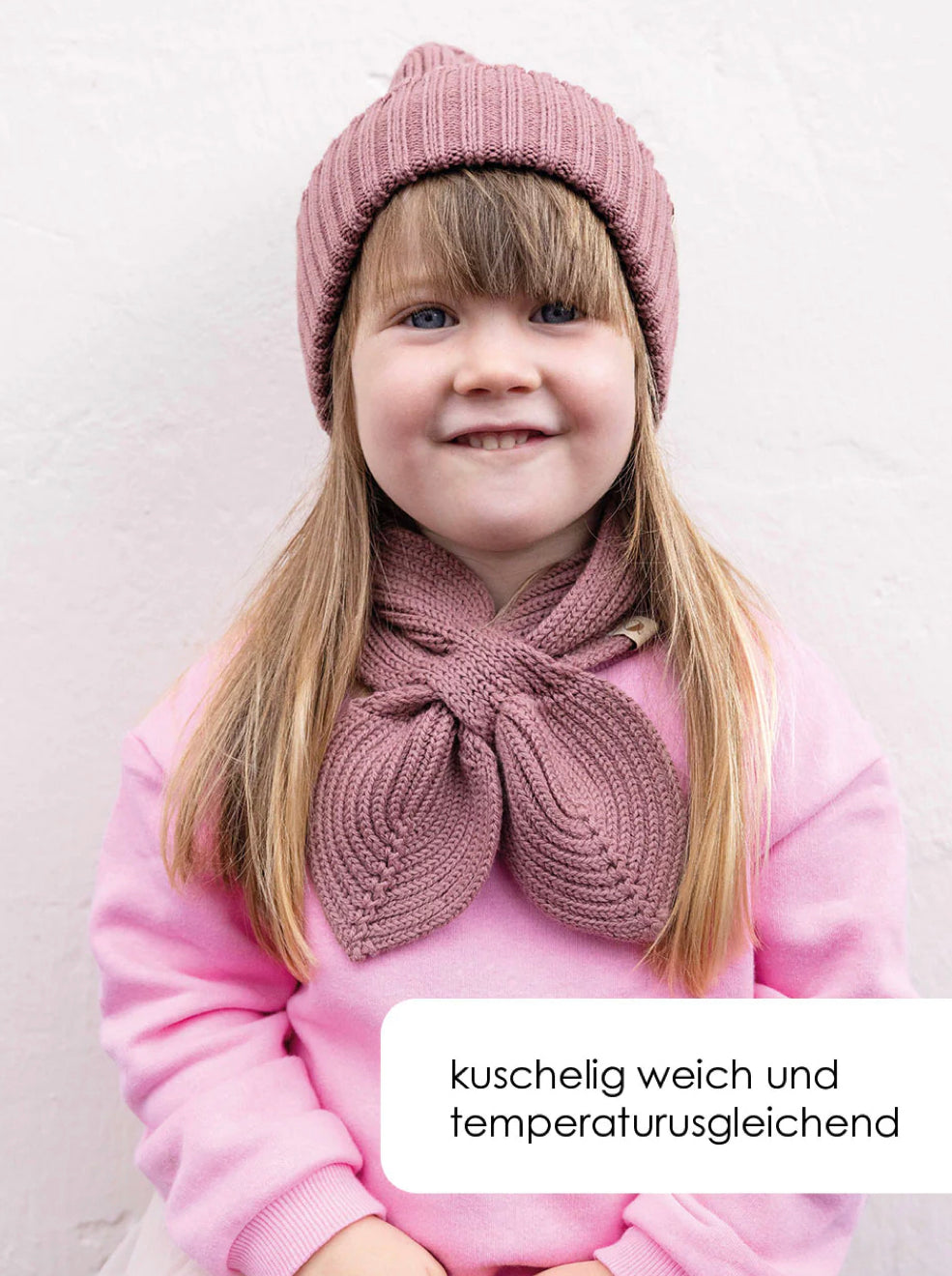 Oh chapo Bio Merino Schleifenschal verschiedene Farben