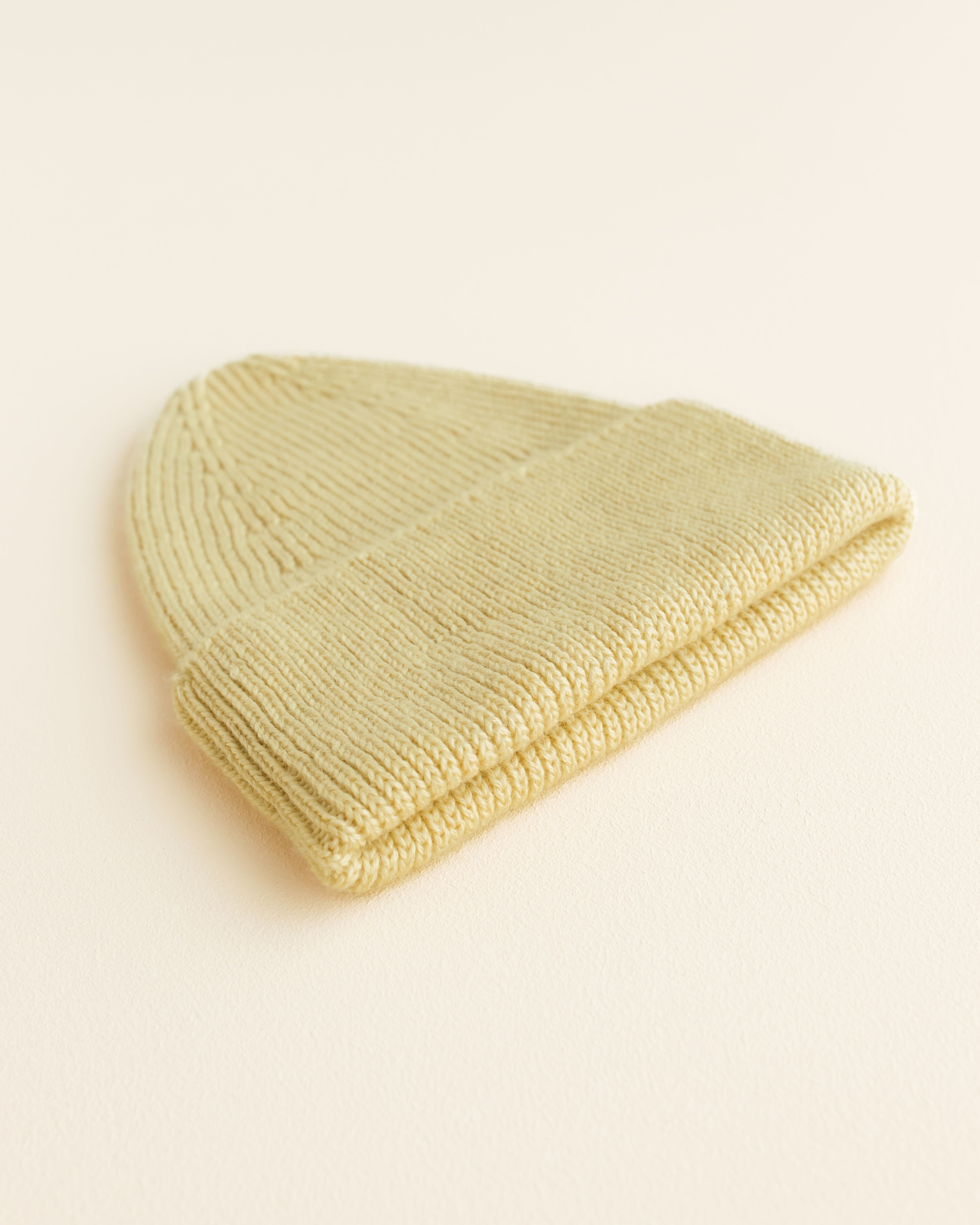 Hvid Merino Erwachsenen Beanie Fonzie verschiedene Farben