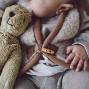 Alwero Kinder Wollweste beige braun