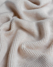 Hvid Merino Babydecke "Felix" cream
