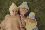 Hvid Merino Kids Beanie Fonzie verschiedene Farben