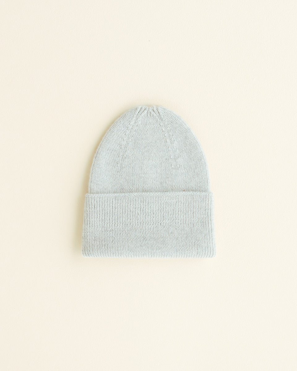 Hvid Merino Newborn Beanie Fonzie verschiedene Farben