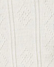 Joha Wolle Seide Hose mit zartem Muster in ecru