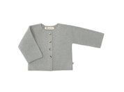 Lille Toni Merino Jäckchen mitwachsend "Emil" dusty sage 0-2 Jahre