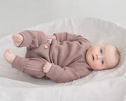 Halfen Merino Feinstrick Overall mitwachsend versch.Farben
