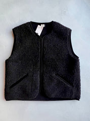 Alwero Erwachsenen Wollweste "Light POS" black