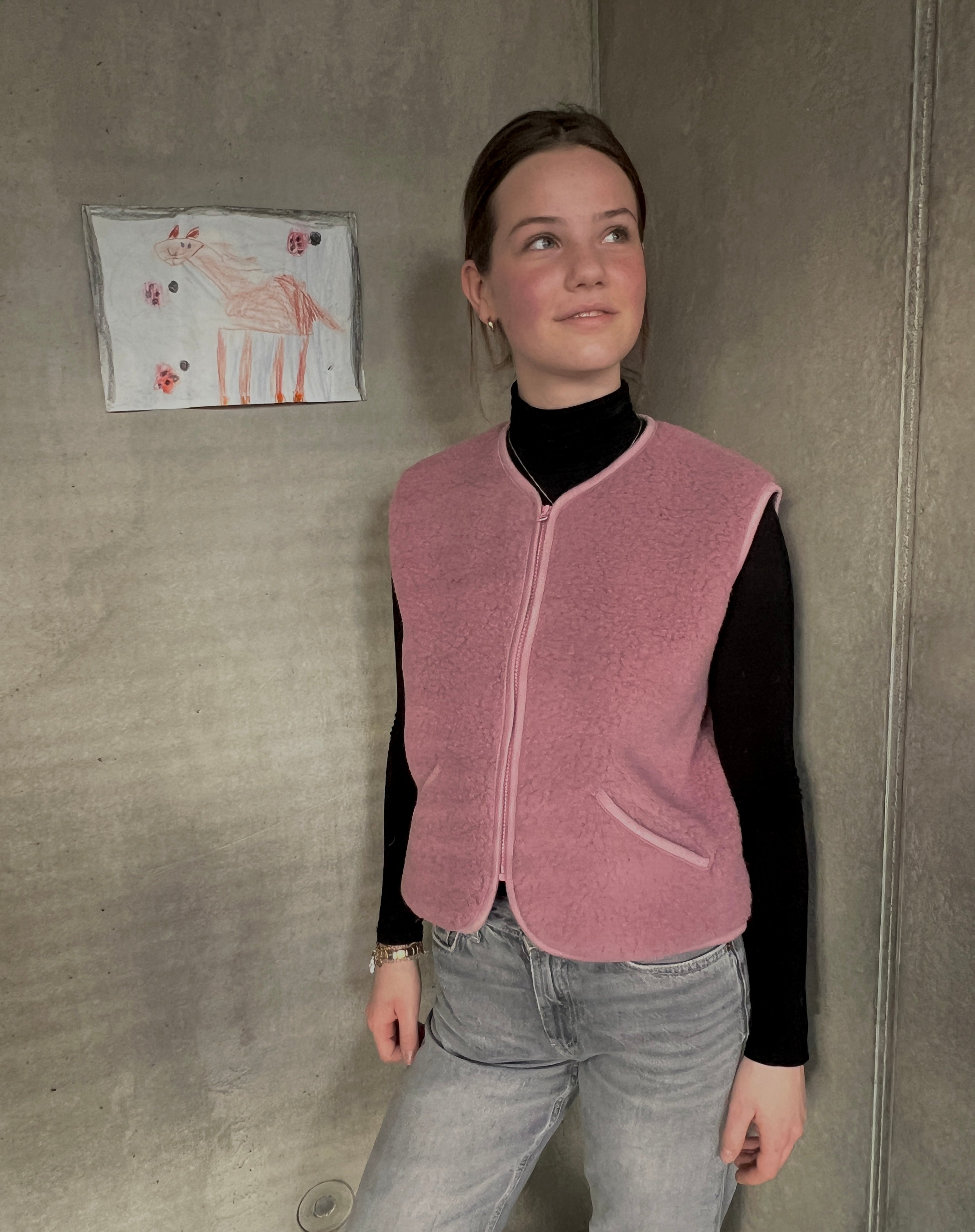 Alwero Erwachsenen Wollweste "Light POS" Venetian pink
