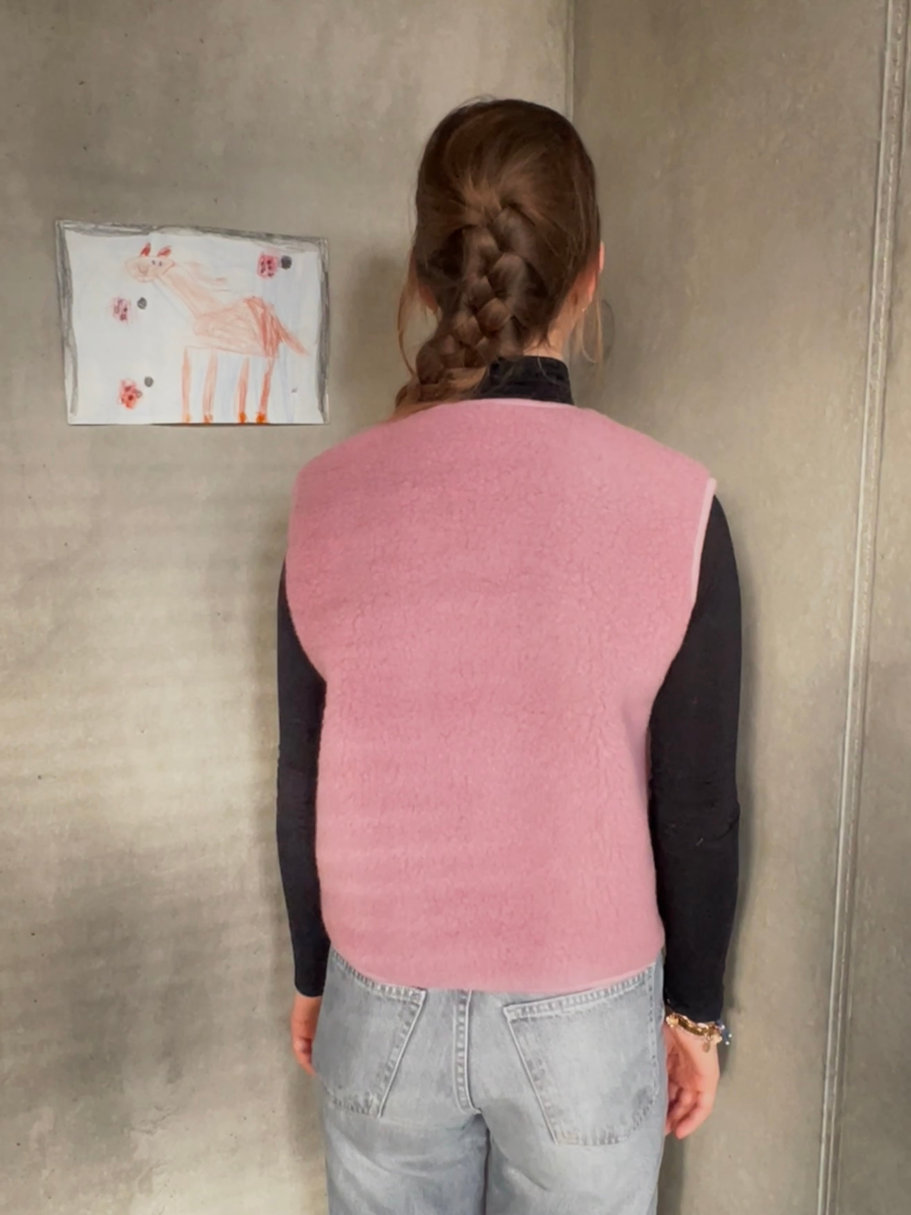 Alwero Erwachsenen Wollweste "Light POS" Venetian pink