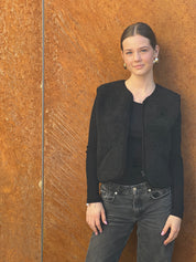 Alwero Erwachsenen Wollweste "Light POS" black