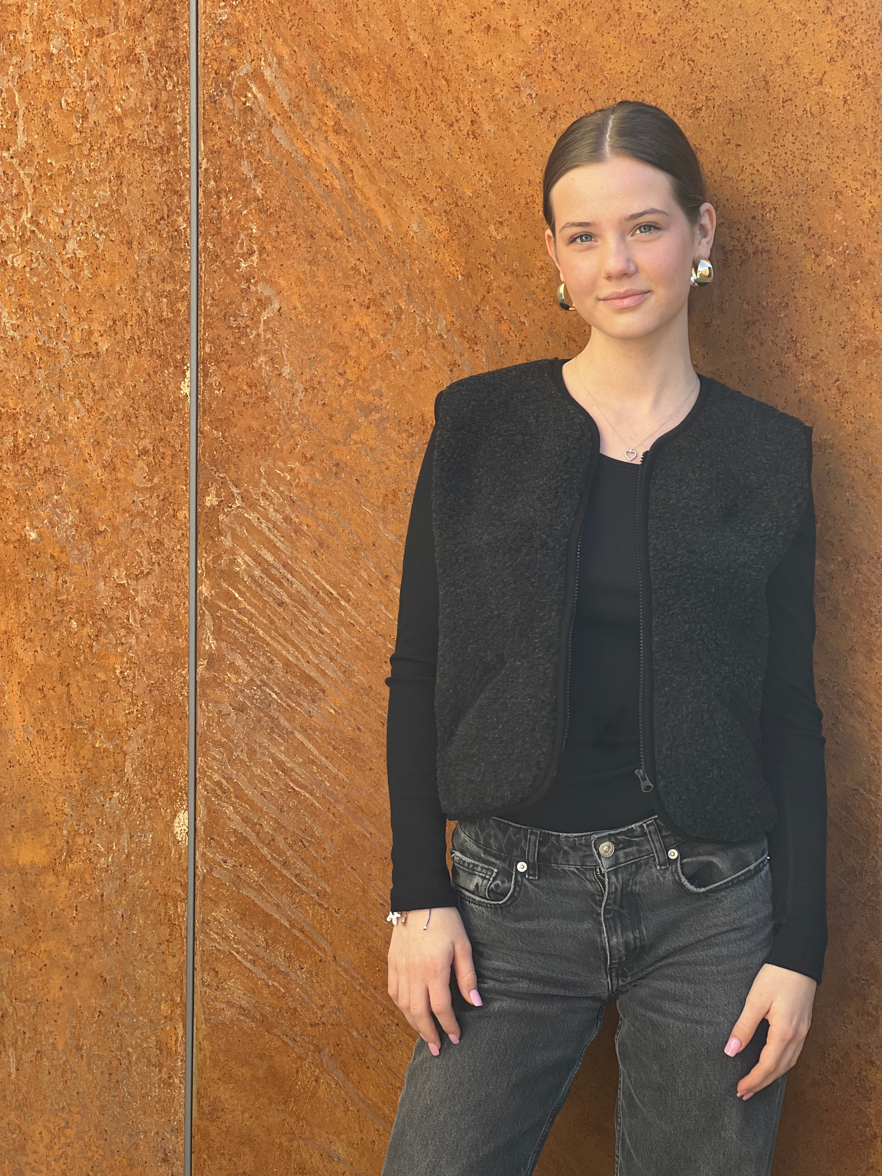 Alwero Erwachsenen Wollweste "Light POS" black
