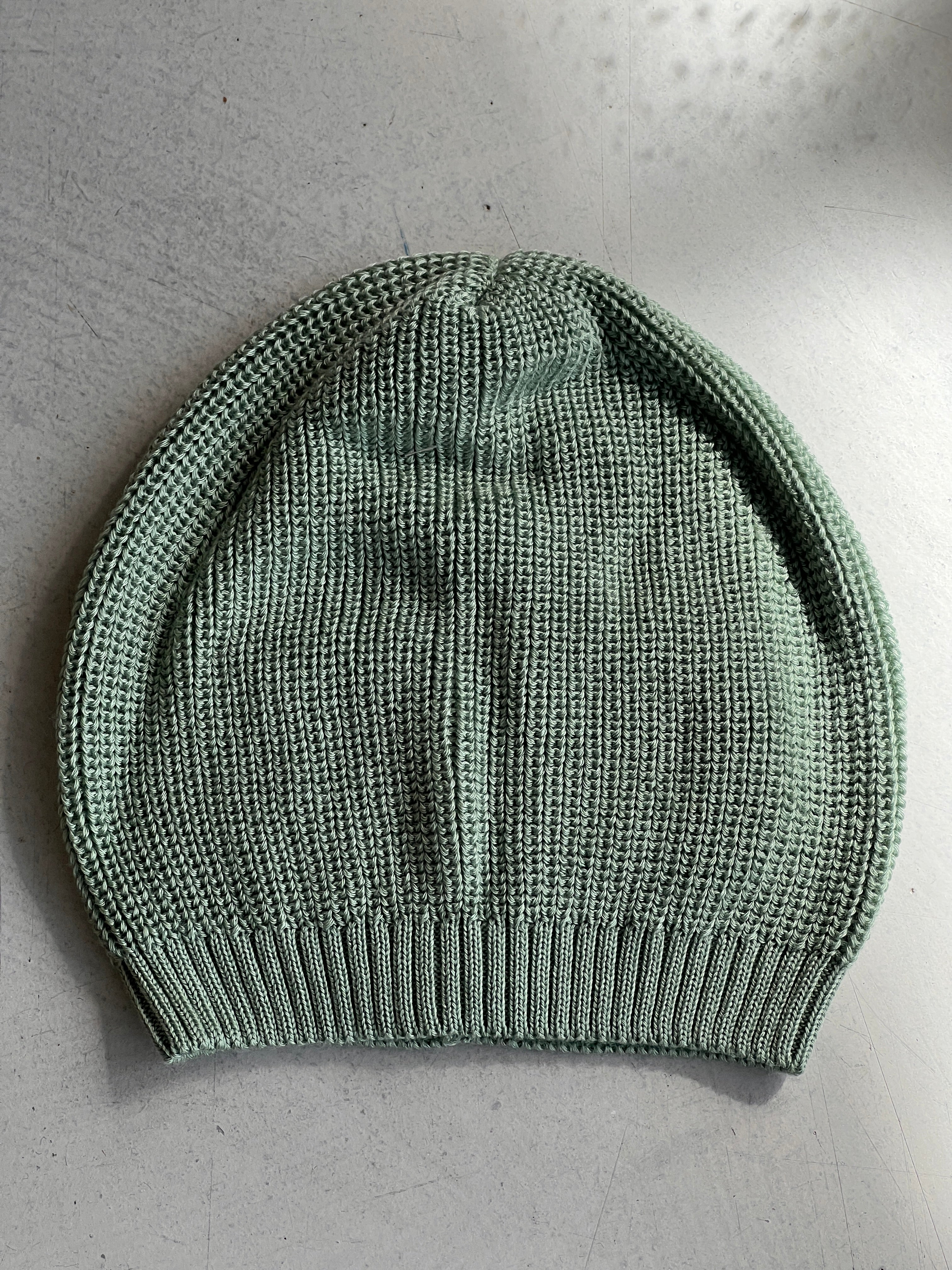 Maglificio di Verona Strickmütze aus Eukalyptusfaser Lyocell in mint