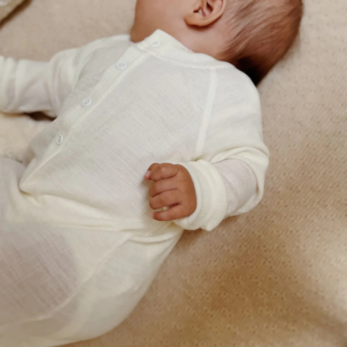 Joha Merino Erstlingsschlafsack ecru