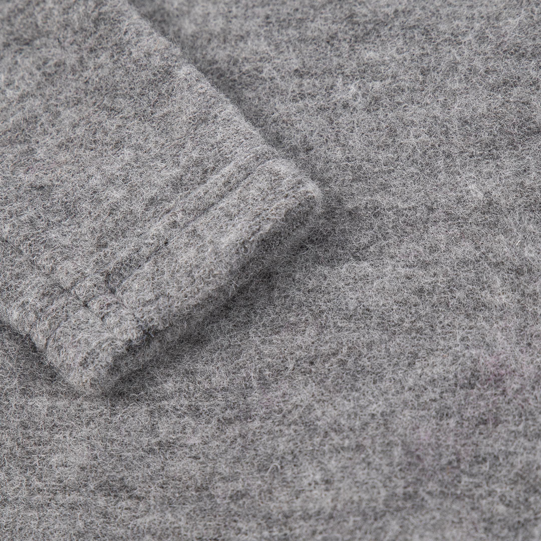Lilano Wollfrottee Kimono grau