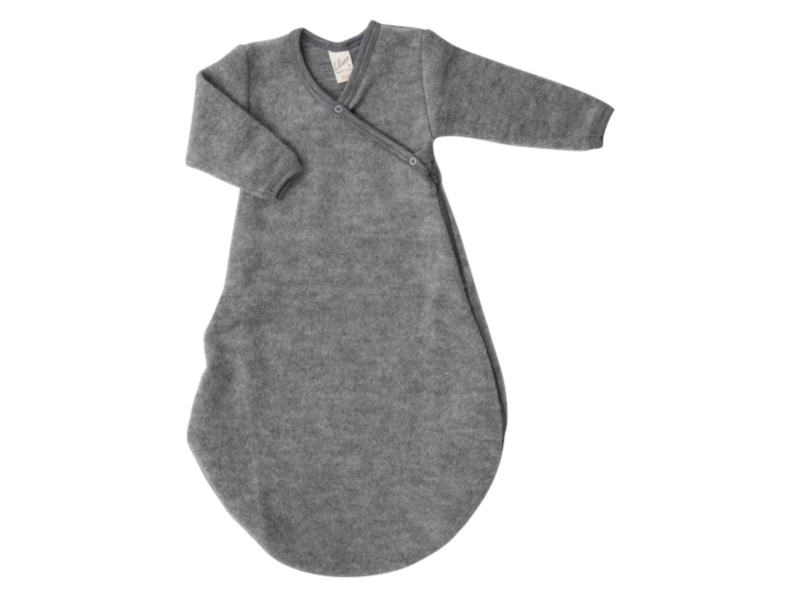 Lilano Baby Schlafsack Wollfrottee grau – coucou natur