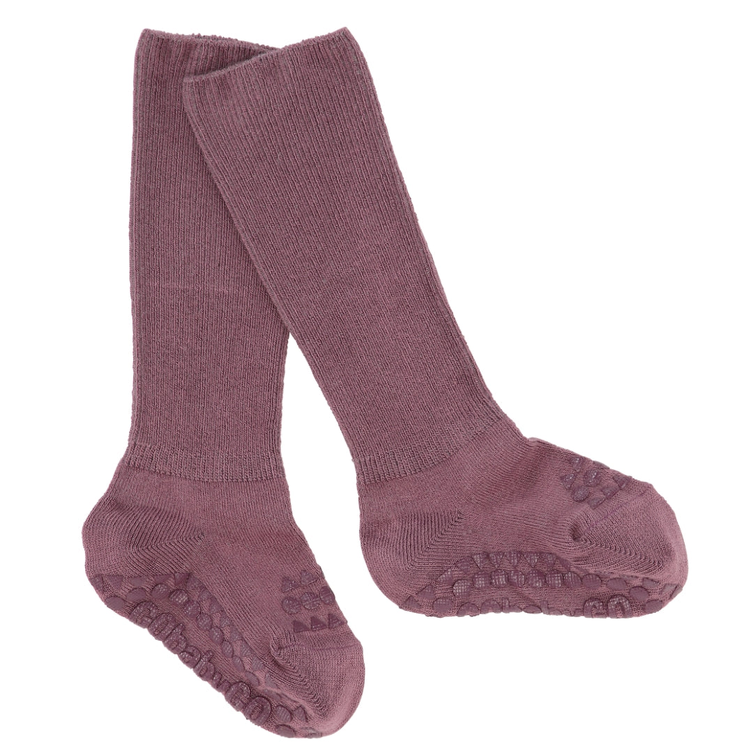 gobabygo Antirutsch Socken Bambus misty plum