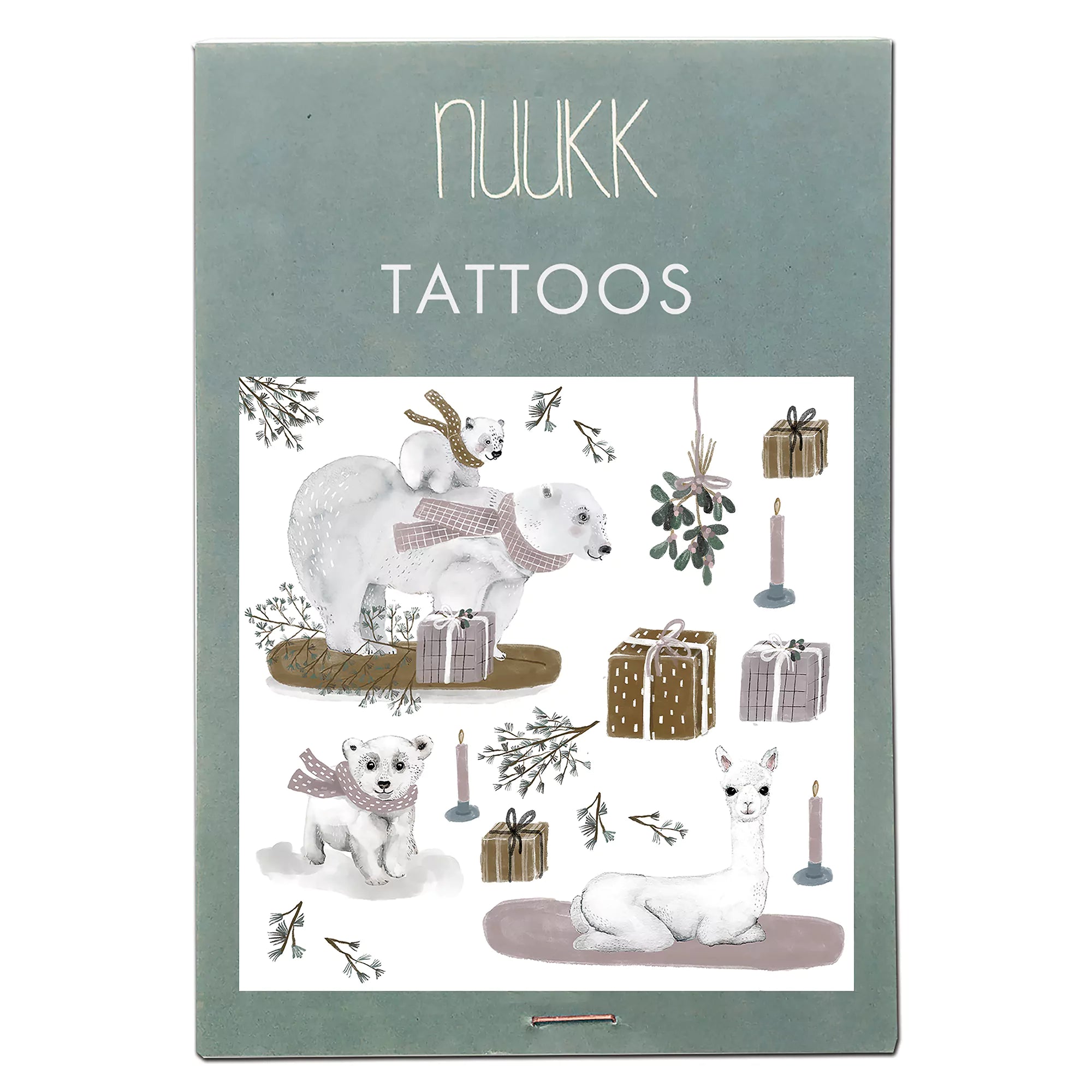 nuukk Kinder Tattoos "Wintertiere"