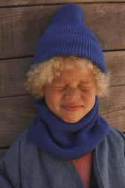 Hvid Merino Schlauchschal Kids mitwachsend verschiedene Farben