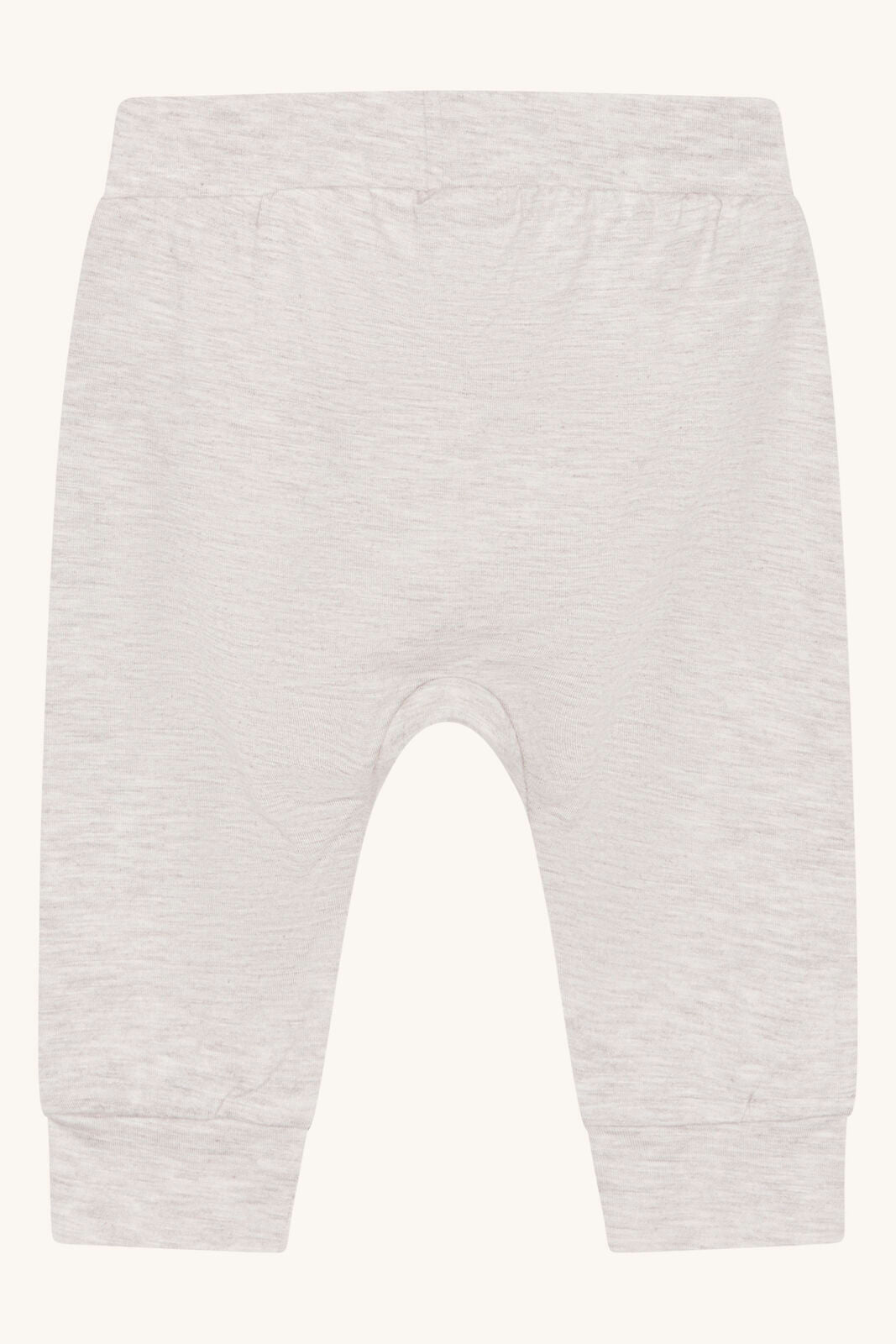 Hust&Claire Newborn Bambus Viskose Hose natur melange