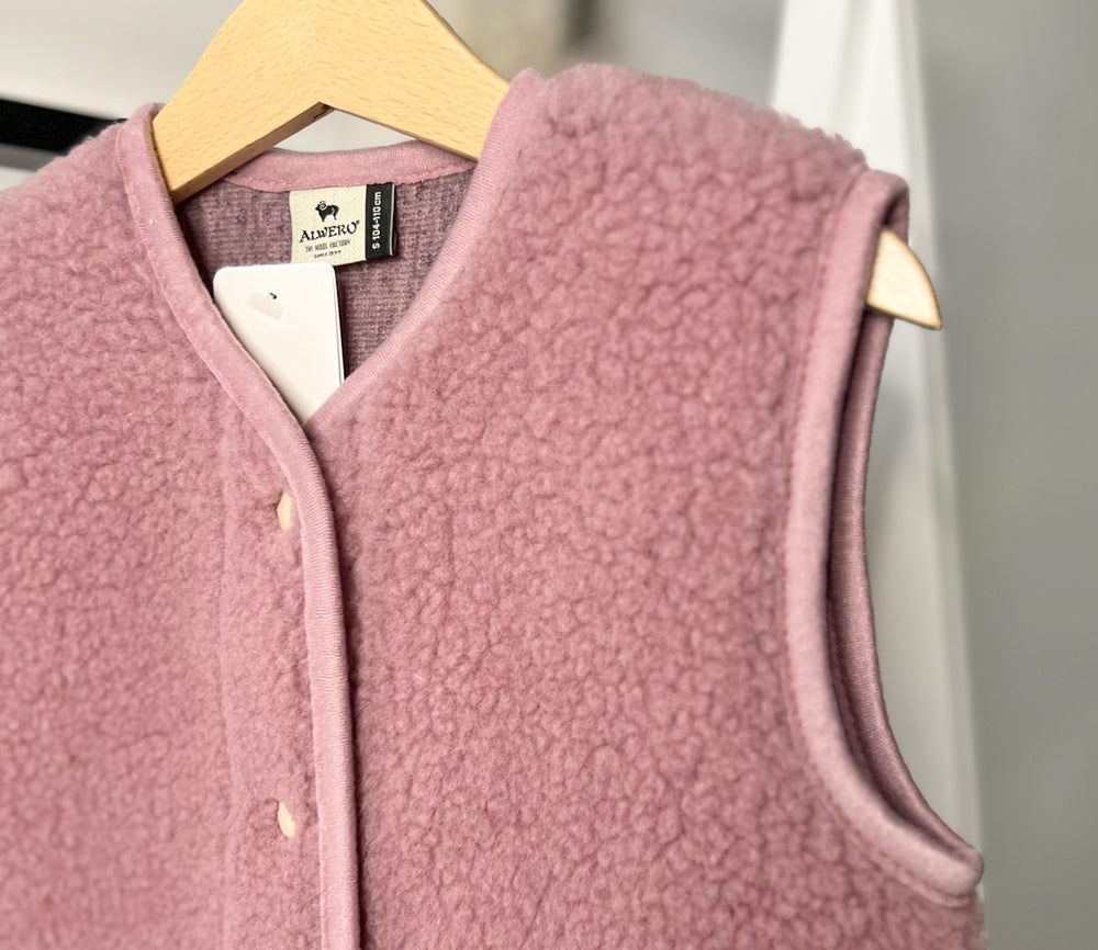 Alwero Erwachsenen Wollweste "TYB" venetian pink