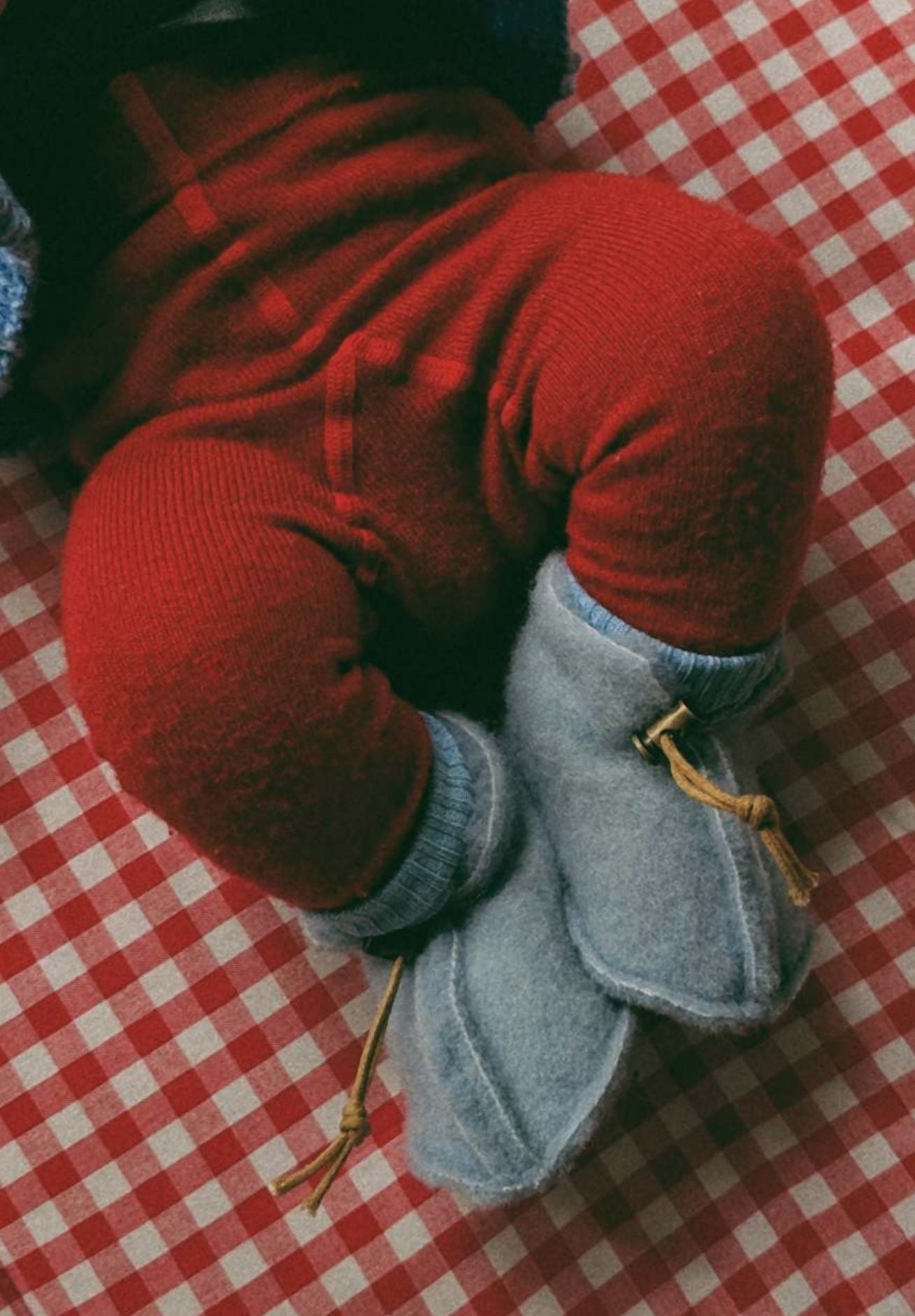 Alwero Baby Wollschühchen Emo icy blu
