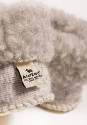 Alwero Baby Fellschühchen "Melo" in hellgrau
