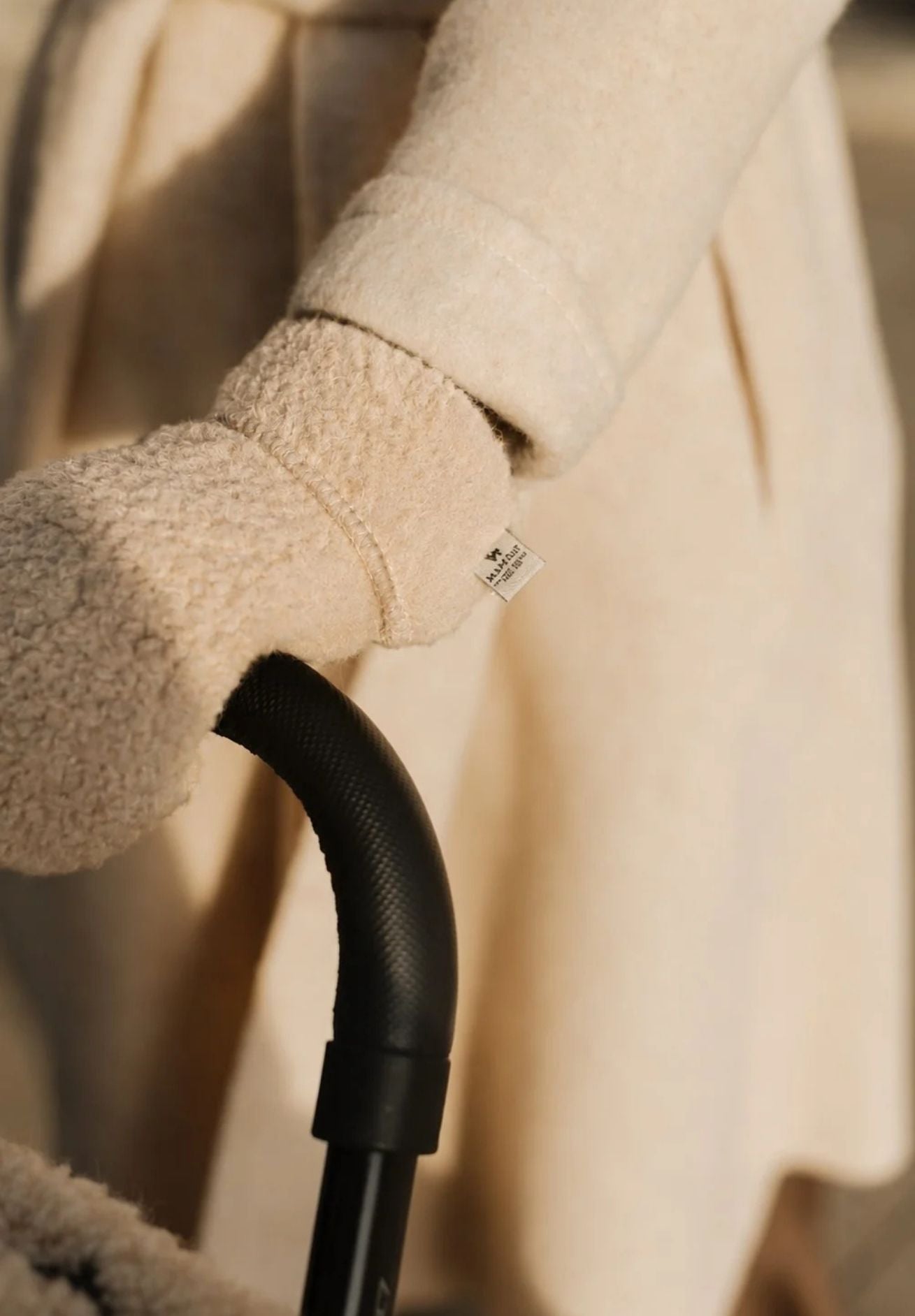 Alwero Woll Handschuhe Erwachsene in beige