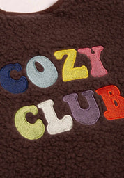 Alwero Kinder Bio Wollweste Special Edition choco martini "cozy club"