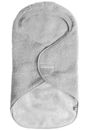 Alwero Bio Baby Einschlagdecke Maxi Cosi grau