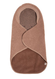 Alwero Bio Woll Baby Einschlagdecke Maxi Cosi tan