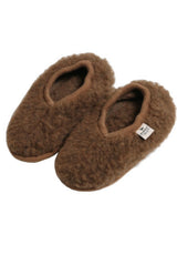 Alwero Bio Hausschuhe Ballerina Junior braun