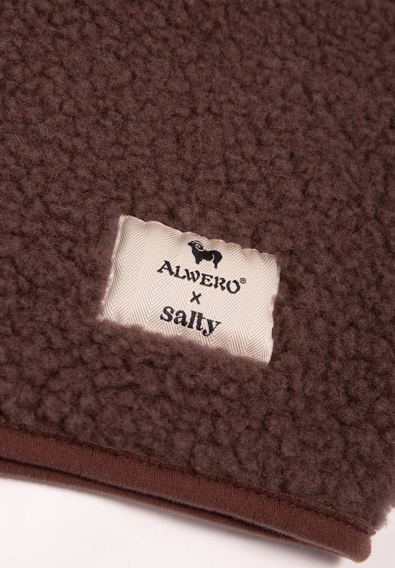 Alwero Kinder Bio Wollweste Special Edition choco martini "cozy club"