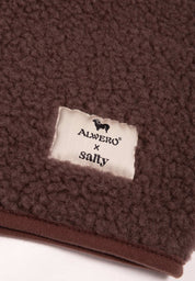 Alwero Kinder Bio Wollweste Special Edition choco martini "cozy club"