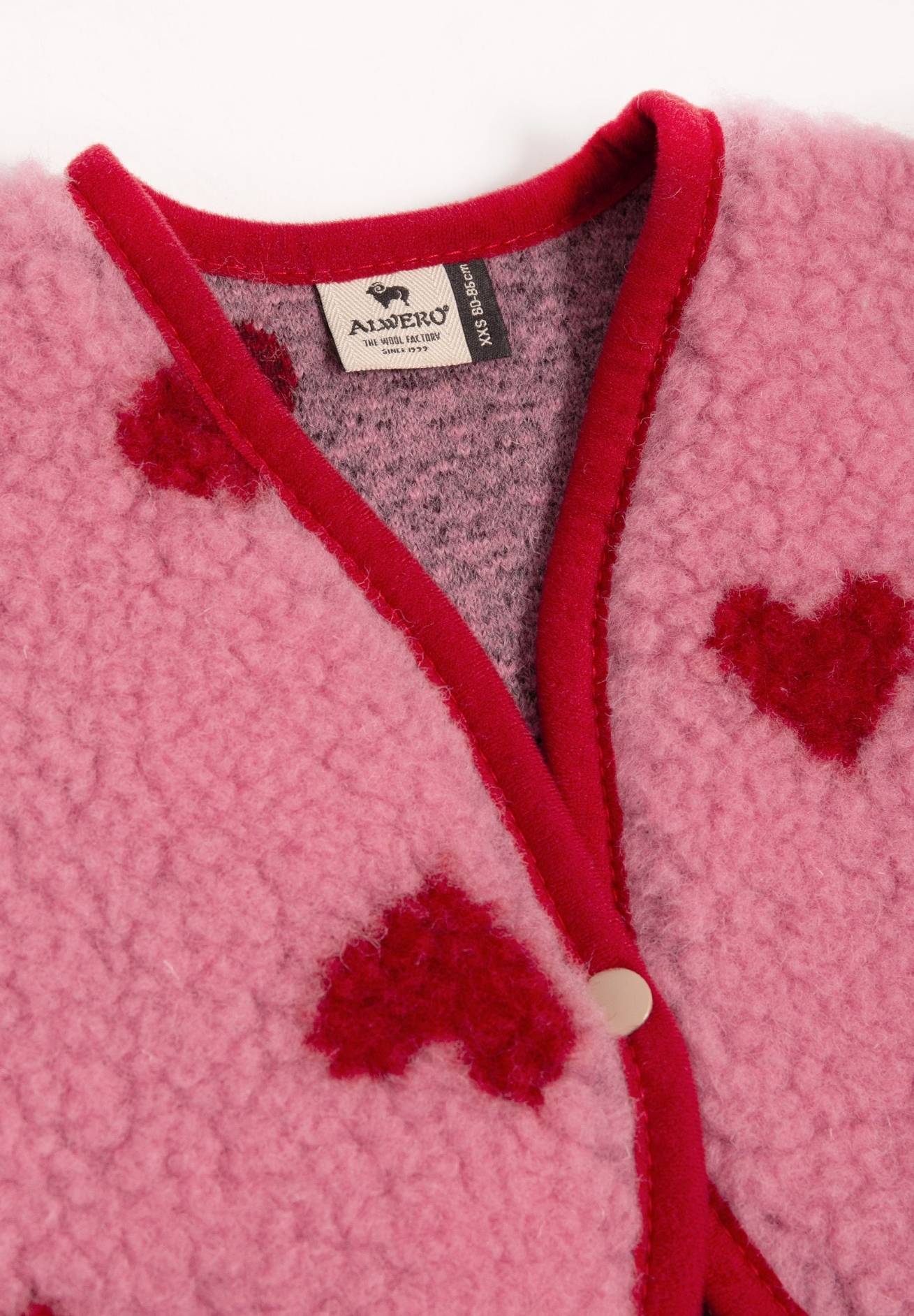 Alwero Baby Bio Wollweste LULU light in versch. Farben