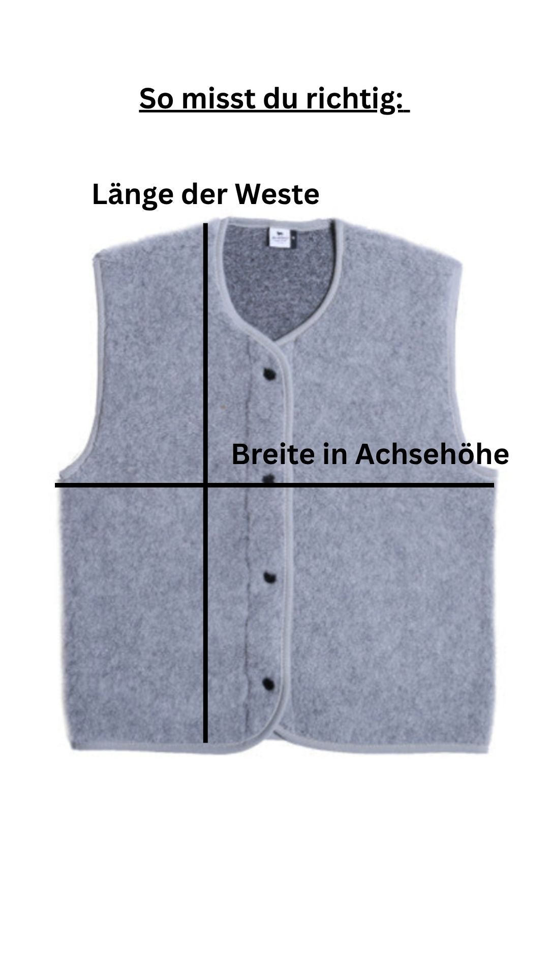 Alwero Erwachsenen Wollweste ultra light "TYB" blueblue