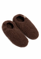 Alwero Bio Woll Hausschuhe Erwachsene Cloudlet unisex choco martini