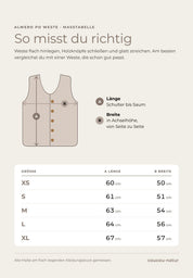Alwero Erwachsenen Wollweste "Po" in mouse grey