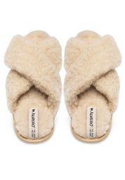 Alwero Bio Hausschuhe "Flip-Flop" Twenn X in beige
