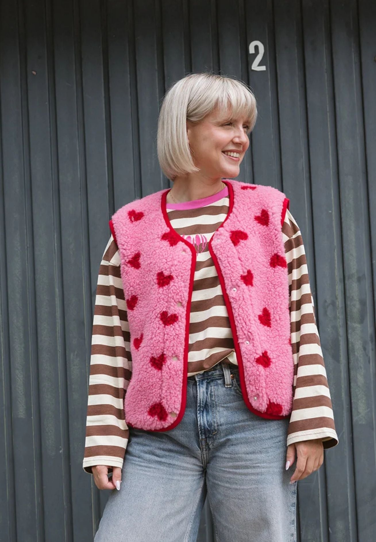 Alwero Special Edition Erwachsenen Wollweste Bubblegum