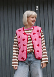 Alwero Special Edition Erwachsenen Wollweste Bubblegum